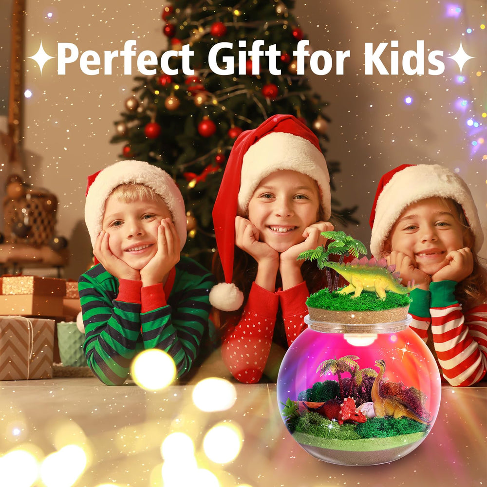 Kiddgroo nightlight terrarium provides a cozy glow for bedtime.