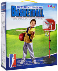 Kiddie Play wall-mount option lets you place the hoop anywhere.