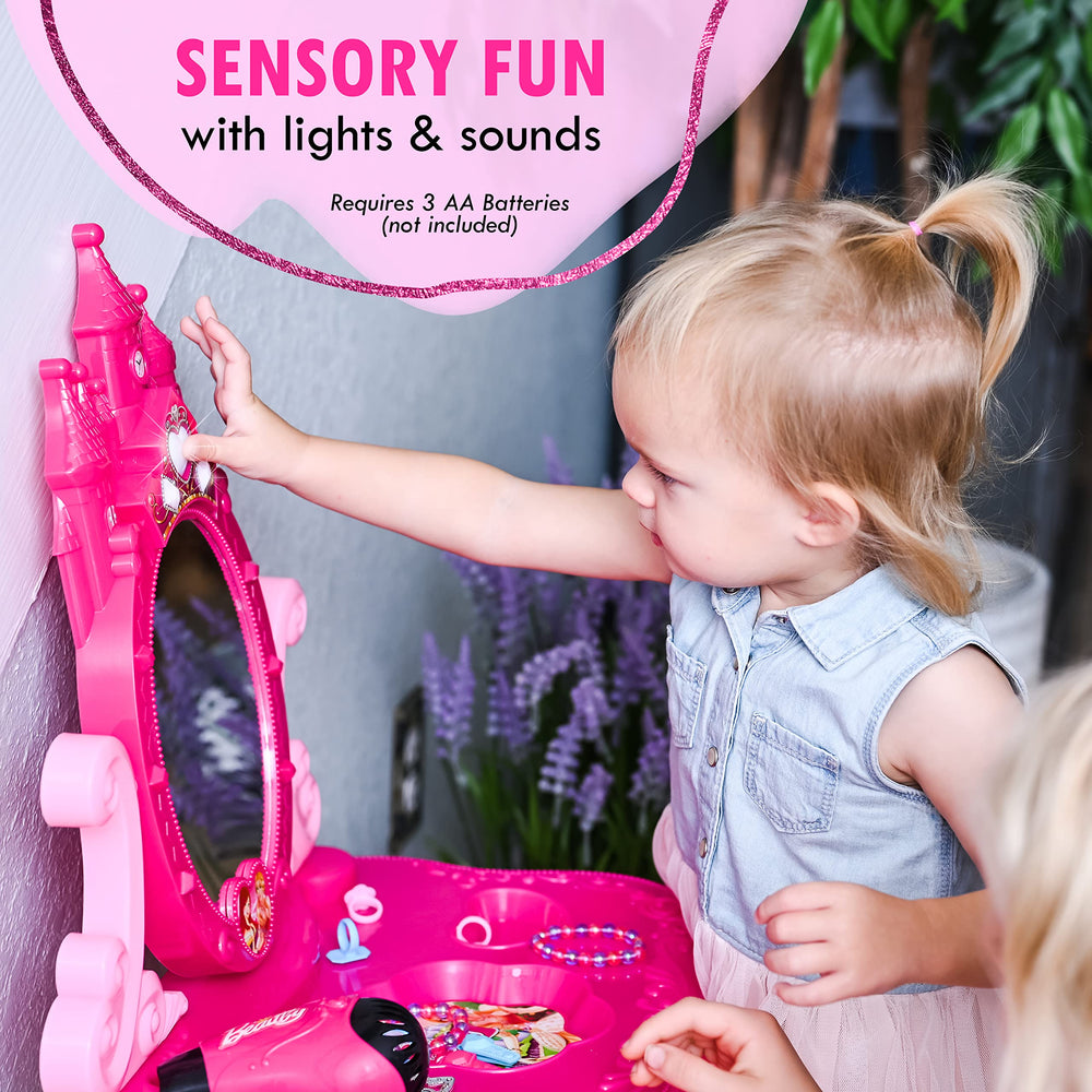 Kiddie Play Real Working Hair Dryer enhances authentic styling during play