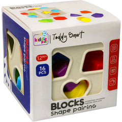 Kiddie Play cube measures 5.8 inches per side for compact storage.