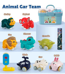 Kiddiworld elephant car offers soft details for gentle play