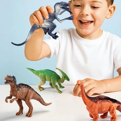 Kiddiworld pull-back dino car for battery-free action