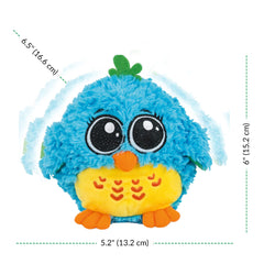 KiddoLab BPA-free bird toy for safe infant exploration.