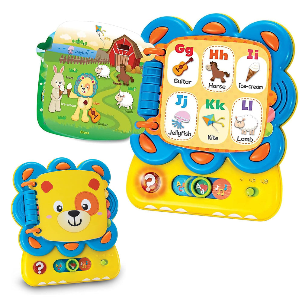 KiddoLab Chapa the Lion Alphabet Book cover invites curiosity and early language exploration.