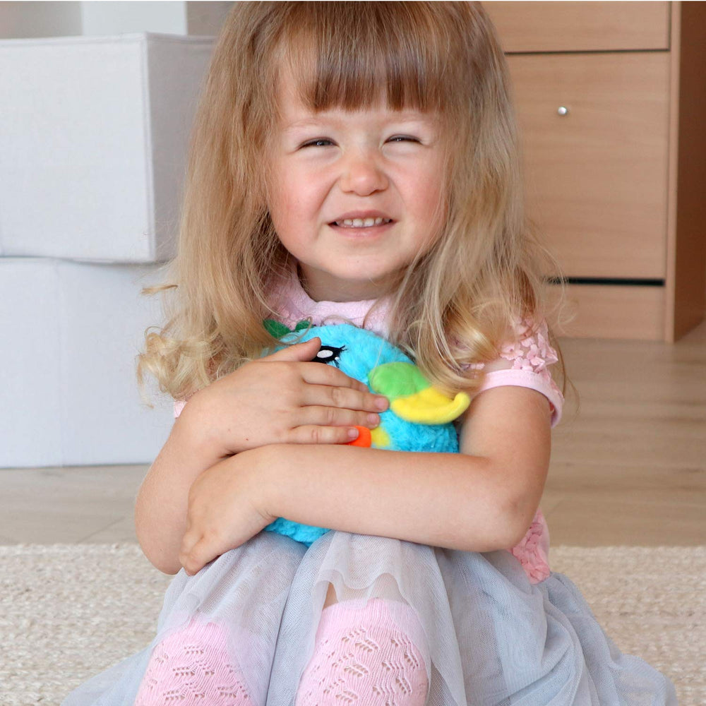 KiddoLab colors and sounds bird adds sensory variety to playtime.
