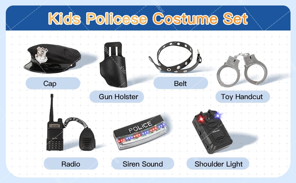 Kiddokids siren sound enhances immersive role play at parties