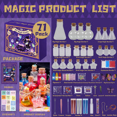 KIDDYCOLOR Small variety bottles enable themed mini potions and stories