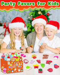 Kidific Christmas squishy snowmen provide tactile play and collectable joy for kids