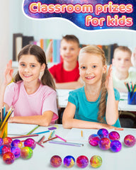 Kidific Galaxy Slime Ball handheld size for portable fun