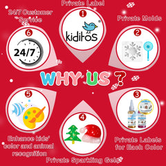 Kiditos Christmas Magic Water Elf Kit DIY squishy play session with kids