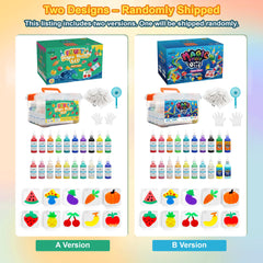 Kiditos Eco-friendly powder packs enabling safe, creative gel experiments