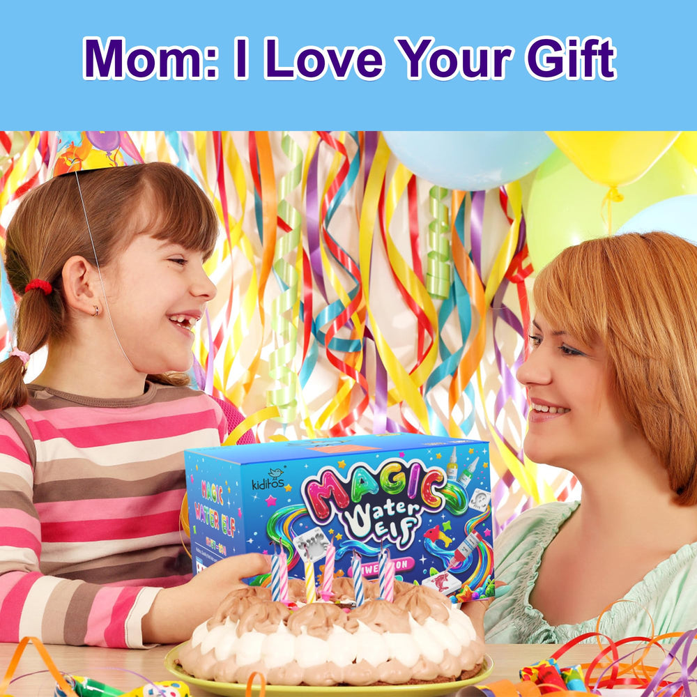 Kiditos Magic Water Elf Kit closeup gels—textured gels enhance sensory exploration.