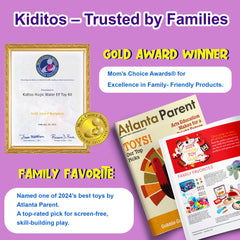 Kiditos kit molds enable kids to build and shape ideas.