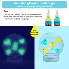 Kiditos Magic Water Elf Kit molds enable endless creature shapes for hands-on craft