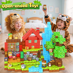 Kidiyee durable printed blocks resist wear for long-lasting building fun.