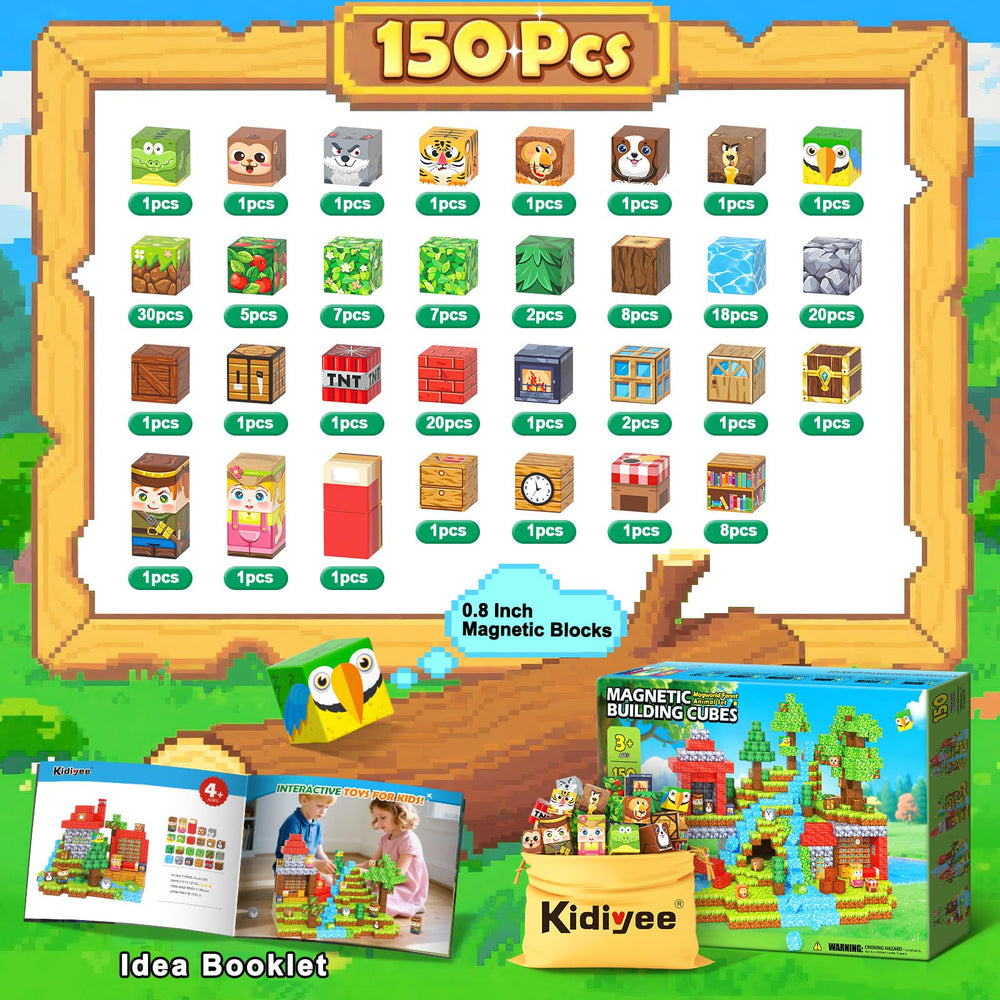 Kidiyee instruction manual-guided builds boost planning and problem-solving.