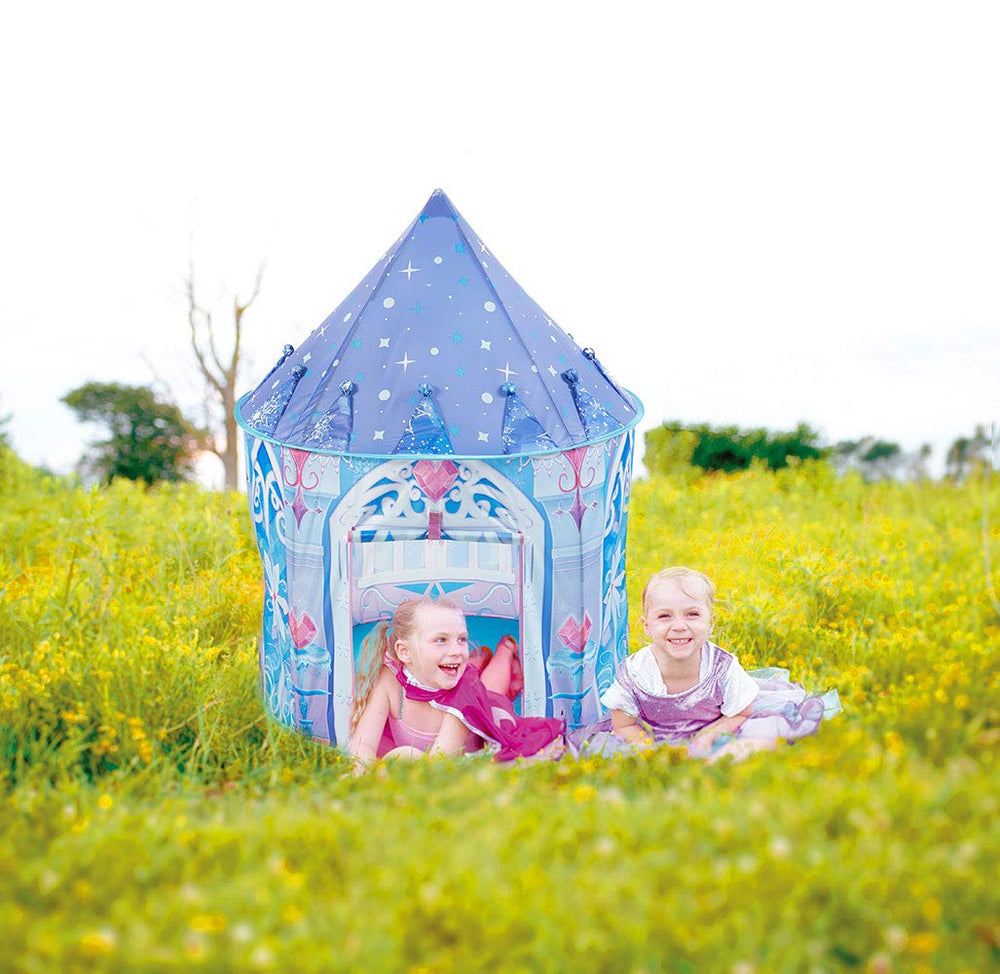 Kidodo play tent set up outdoors for imaginative adventures