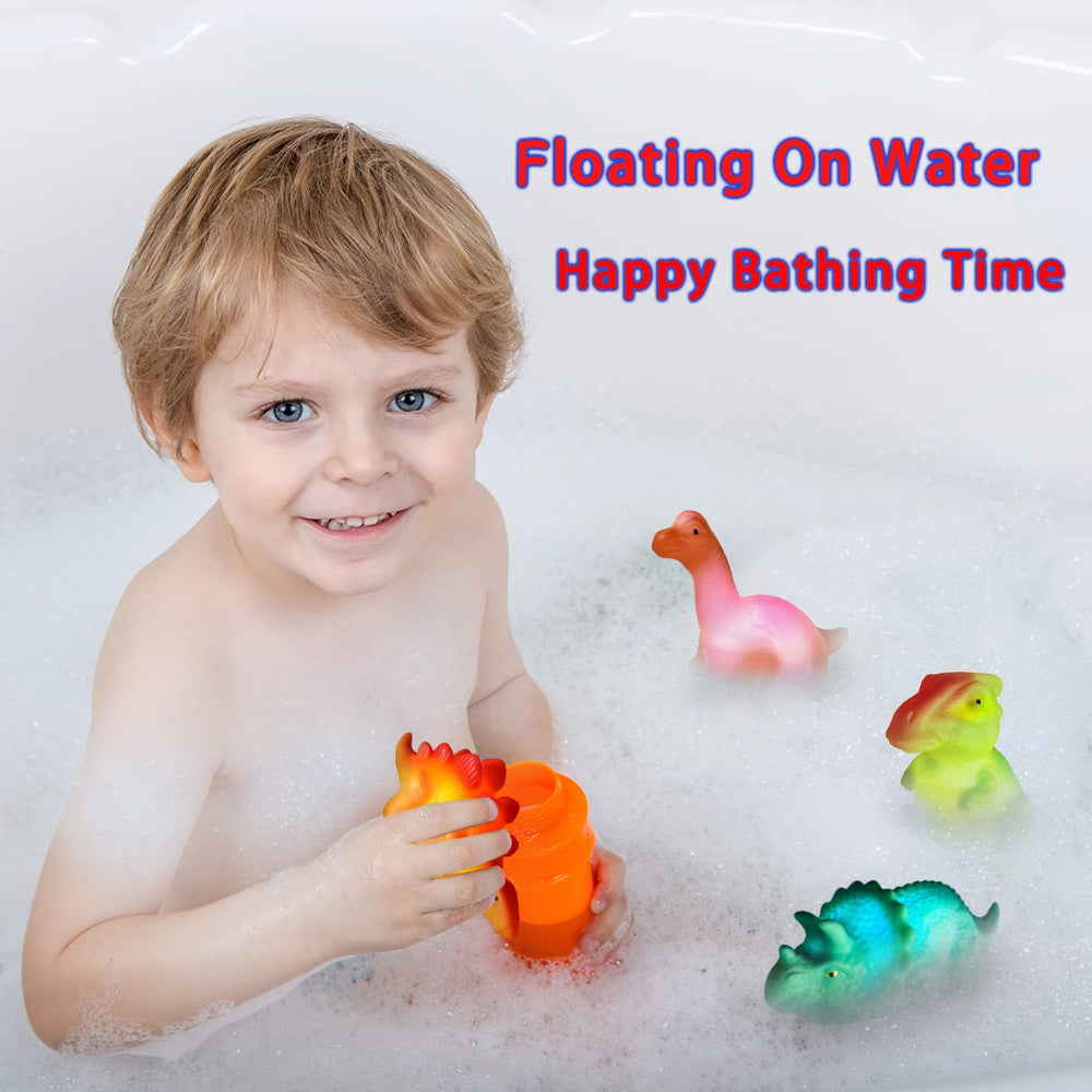 KidPapa floating dinosaur bath toy 3 offers safe, water-activated fun in the tub