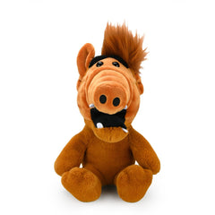 Kidrobot ALF 8 Inch Phunny Plush front view, cozy and inviting cuddle-ready texture