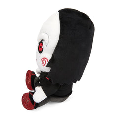 Sparkly shoes and detailed outfit enhance the plush's charming display appeal.