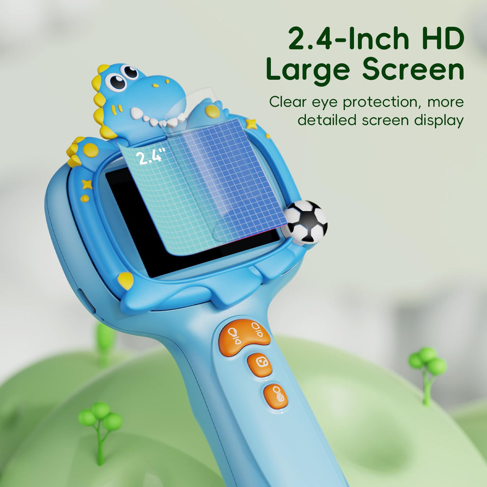 Kids Borescope waterproof lens supports pond and splashy explorations.