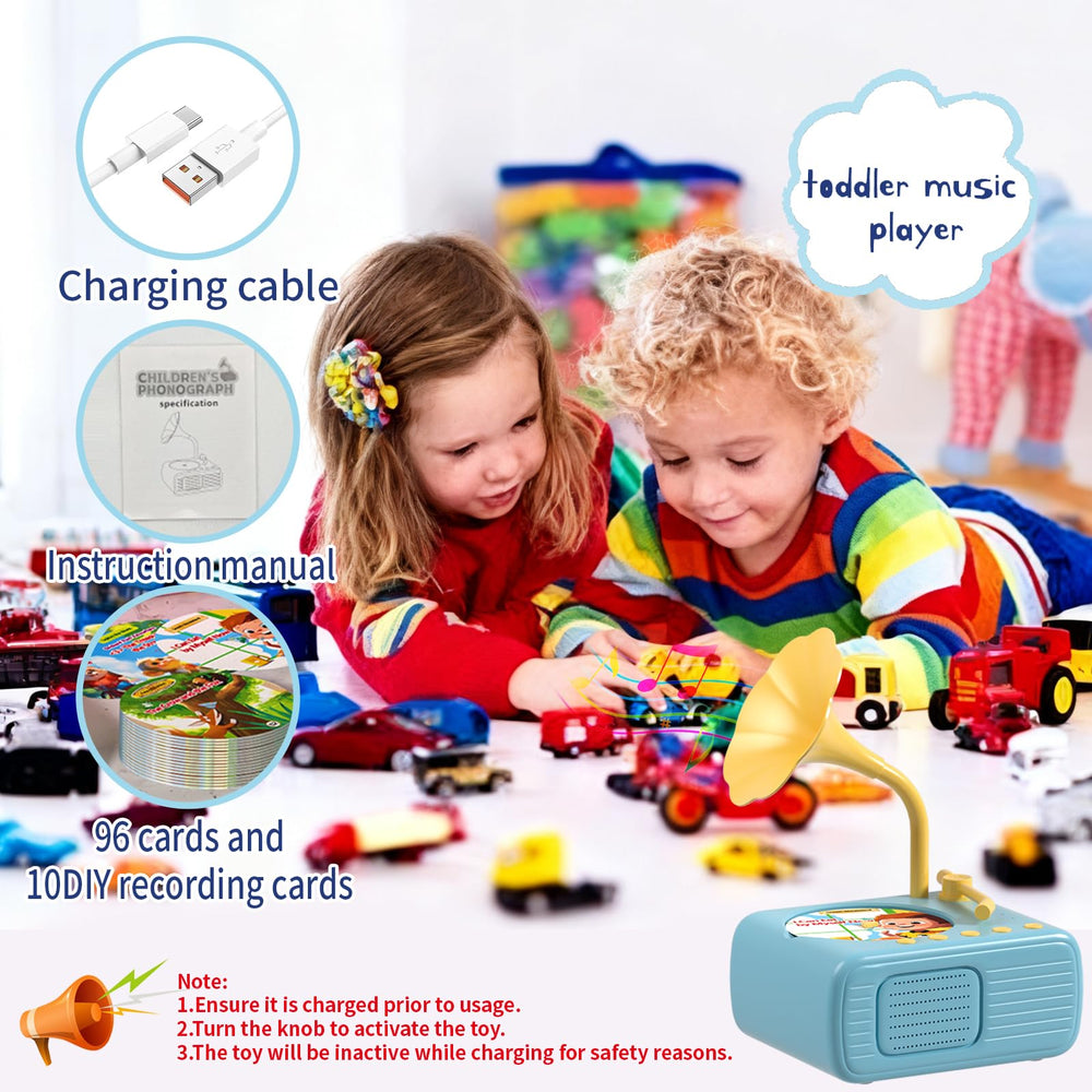 Kids Phonograph safety with rounded edges for safe toddler play