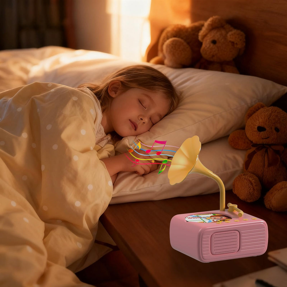 Kids Phonograph USB-C charging ensures quick, easy setup.