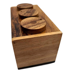 Kids Play 3-Wheel Combination Secret Lock Puzzle Box gift idea, ideal for secret messages and surprises.