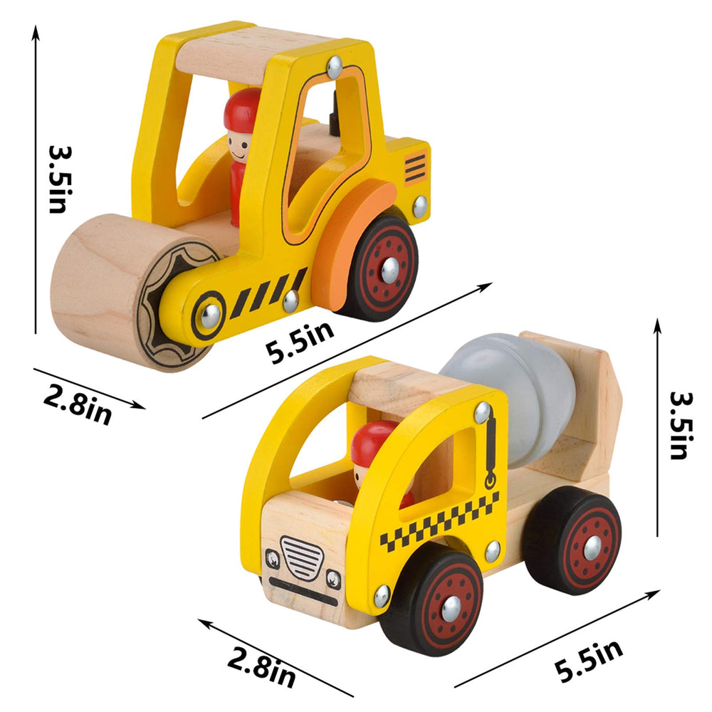 KIDS TOYLAND road roller push toy strengthens fine motor skills