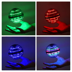 Kidsjoy Fly Orb blue side view showing boomerang motion and quick reactions