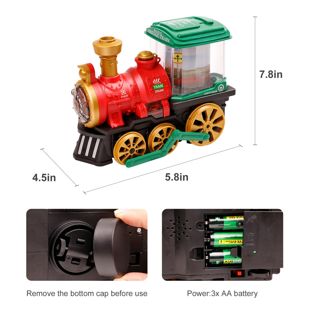 KidsMind BPA-free train toy with bright colors for engaging learning.