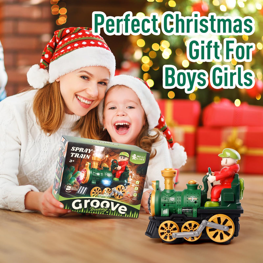 KidsMind electric train toy gift box ready for holiday