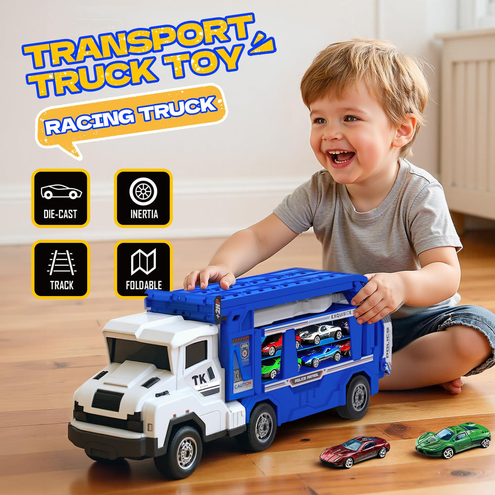 Kidstinct inertia car ready to launch for fast-paced racing action