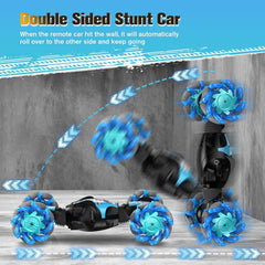 Kidstinct RC stunt car gift-packaging idea for ages 6–12.