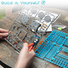 KIDWILL clear blueprints guide step-by-step assembly at home.