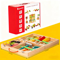KIDWILL assembly pieces and nuts support model-building practice.