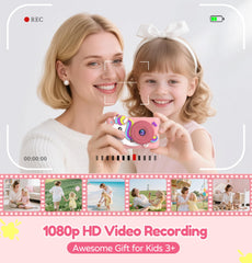 KIDWILL front-rear lens switch supports versatile photo and video capture