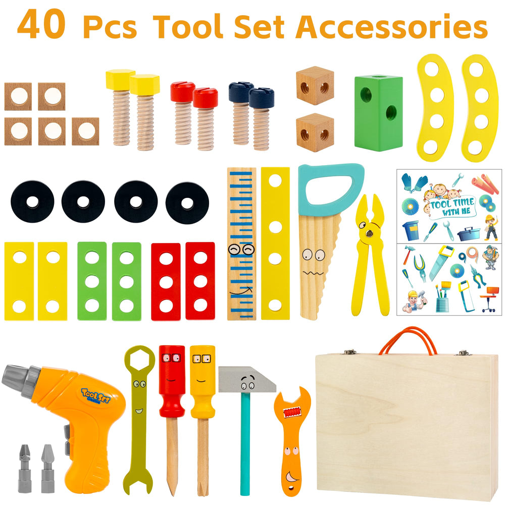 KIDWILL hammer with rounded edge for safe toddler use.