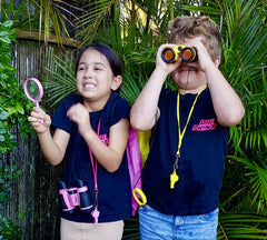 Kidz@Play Adventure Kidz Kit outdoor exploration set in action.