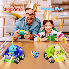 Kidz do interchangeable dinosaur figures for imaginative play.