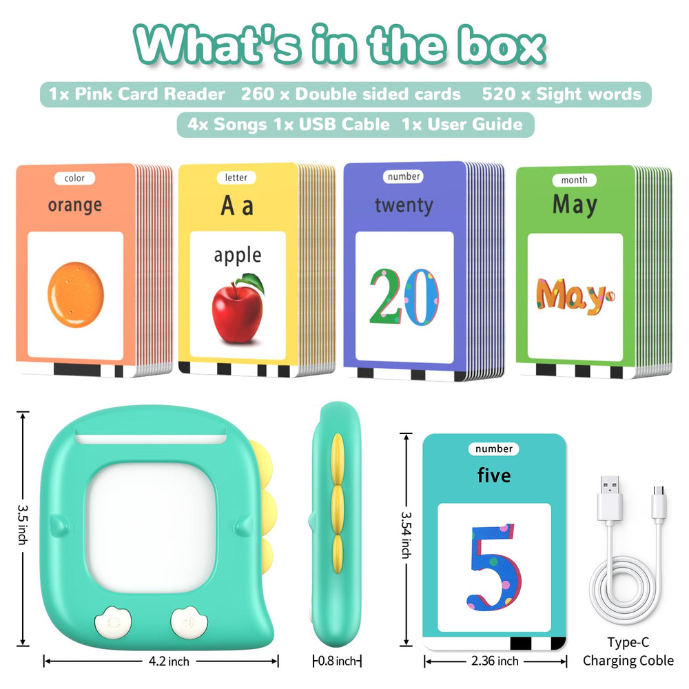 Kidz do Talking Flashcards make a thoughtful gift for early learners.