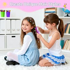 kidzkube 24 rhinestones refill pack with assorted styles for versatile hairstyles