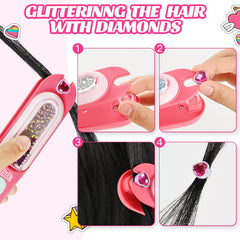 Kidzkube easy-to-use stamper applies gems with a gentle press.