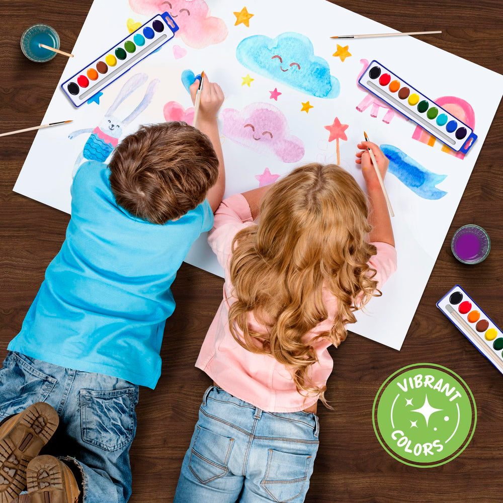 Kiggos classroom activity pack with washable, non-toxic paints for group projects.