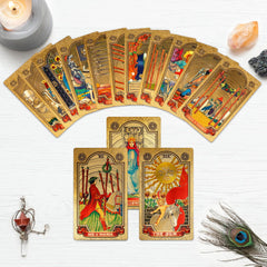 KIINO tarot deck box and guide keeps cards organized and accessible