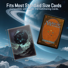 Kiiransr acid-free PVC-free sleeve material for long-term card protection.