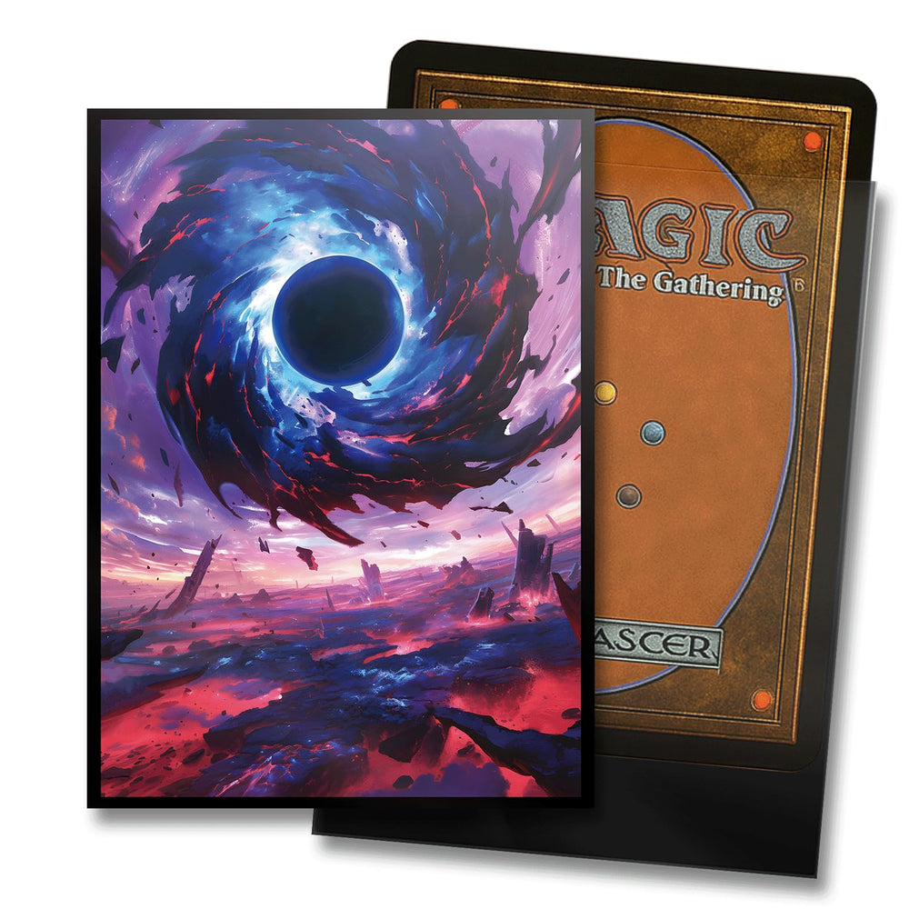 Kiiransr Black Hole Damnation sleeve back matte finish reduces glare and fingerprints.