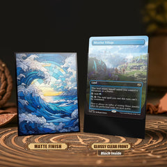 Kiiransr Island 100-count pack for bulk MTG card protection