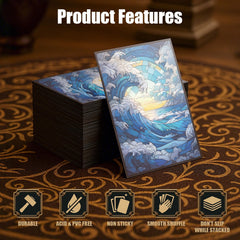 Kiiransr Island artwork sleeves enhancing fantasy art display