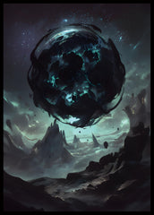 Kiiransr Swamp Planet sleeve – front view with ultra-clear protection for cards.